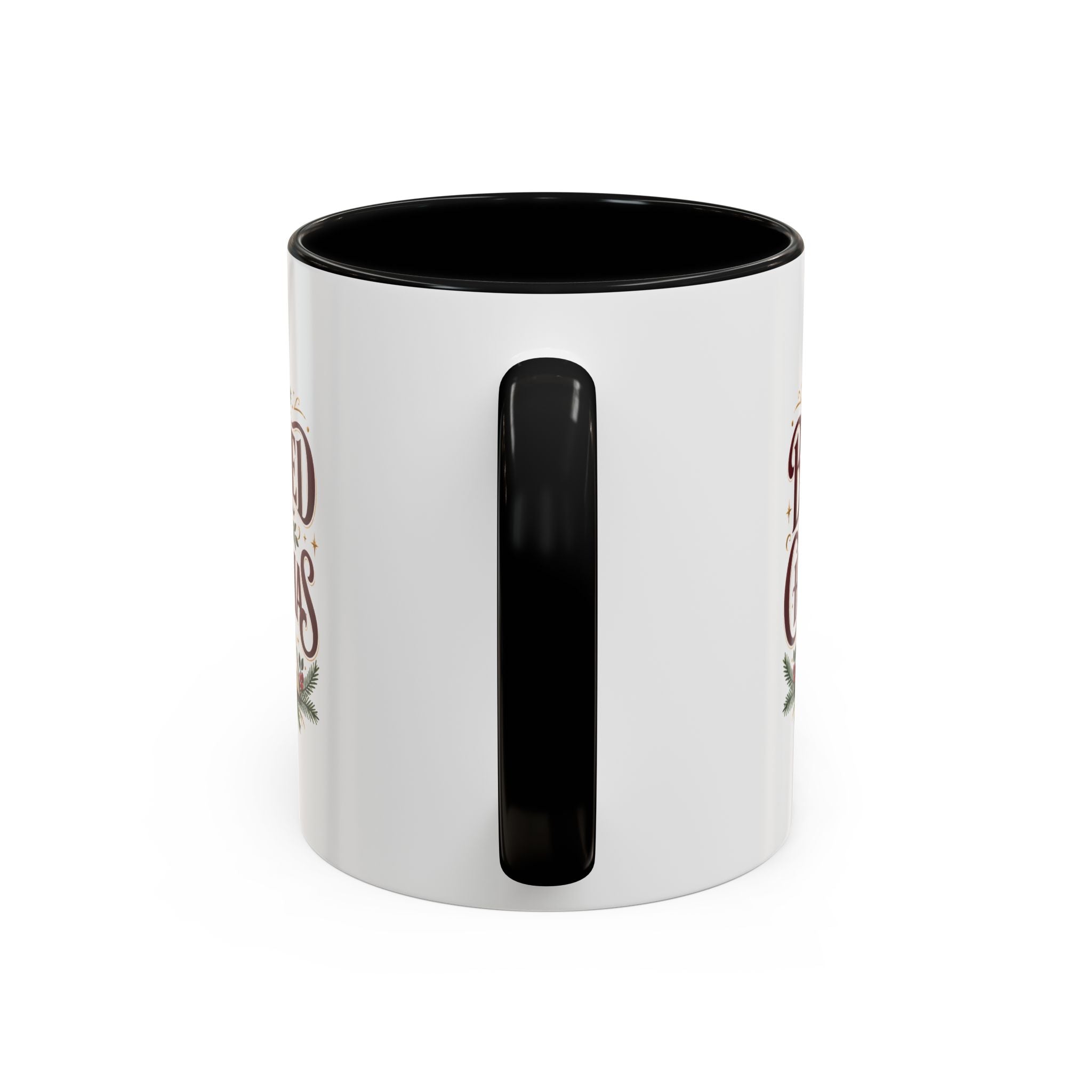 Christmas Booked for Christmas Coffee Mug — Holiday Book Lover Accent Mug