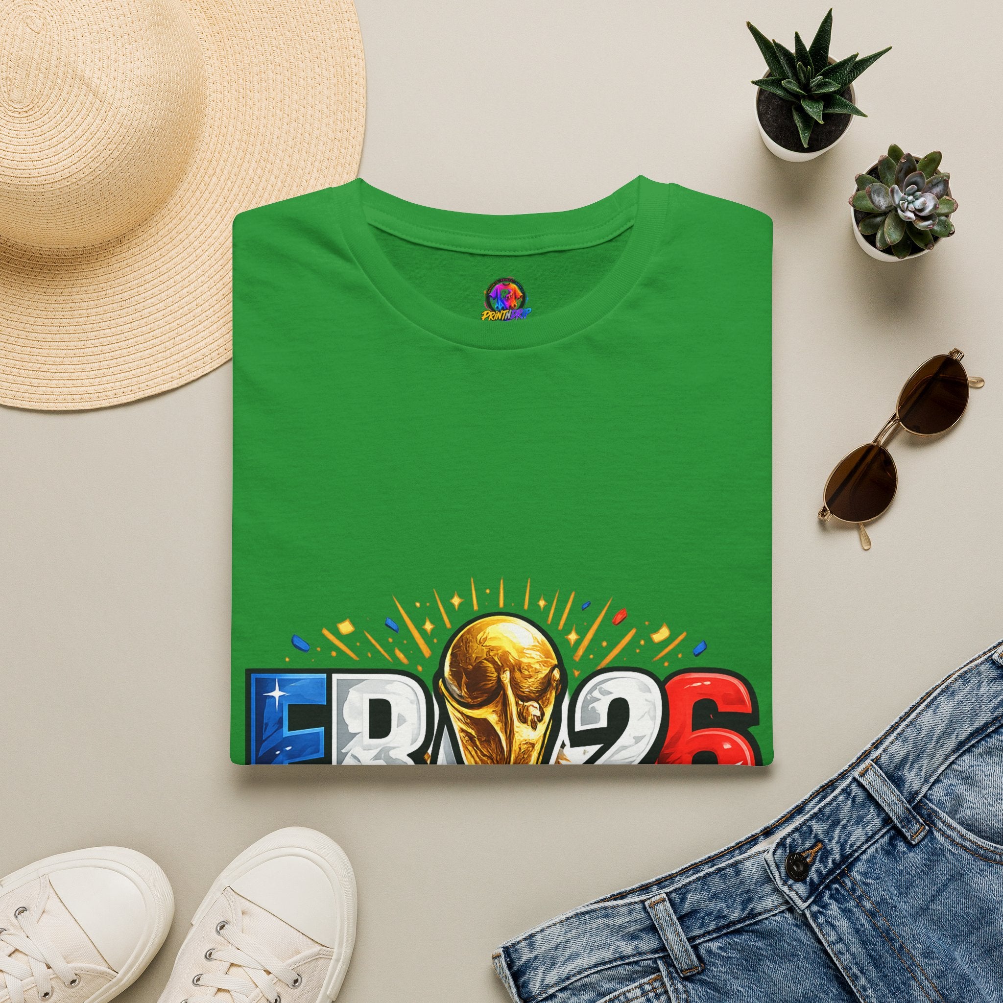France World Cup Trophy 26 T-Shirt — Soccer Championship Fan Tee
