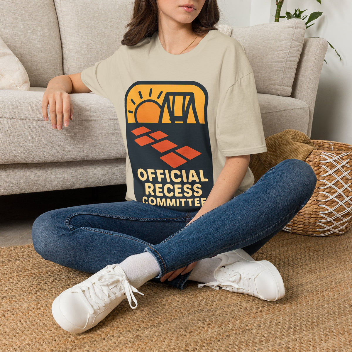 Official Recess Committee T-Shirt – Retro Sunset Camp Graphic Tee - Trending Now - August 2026