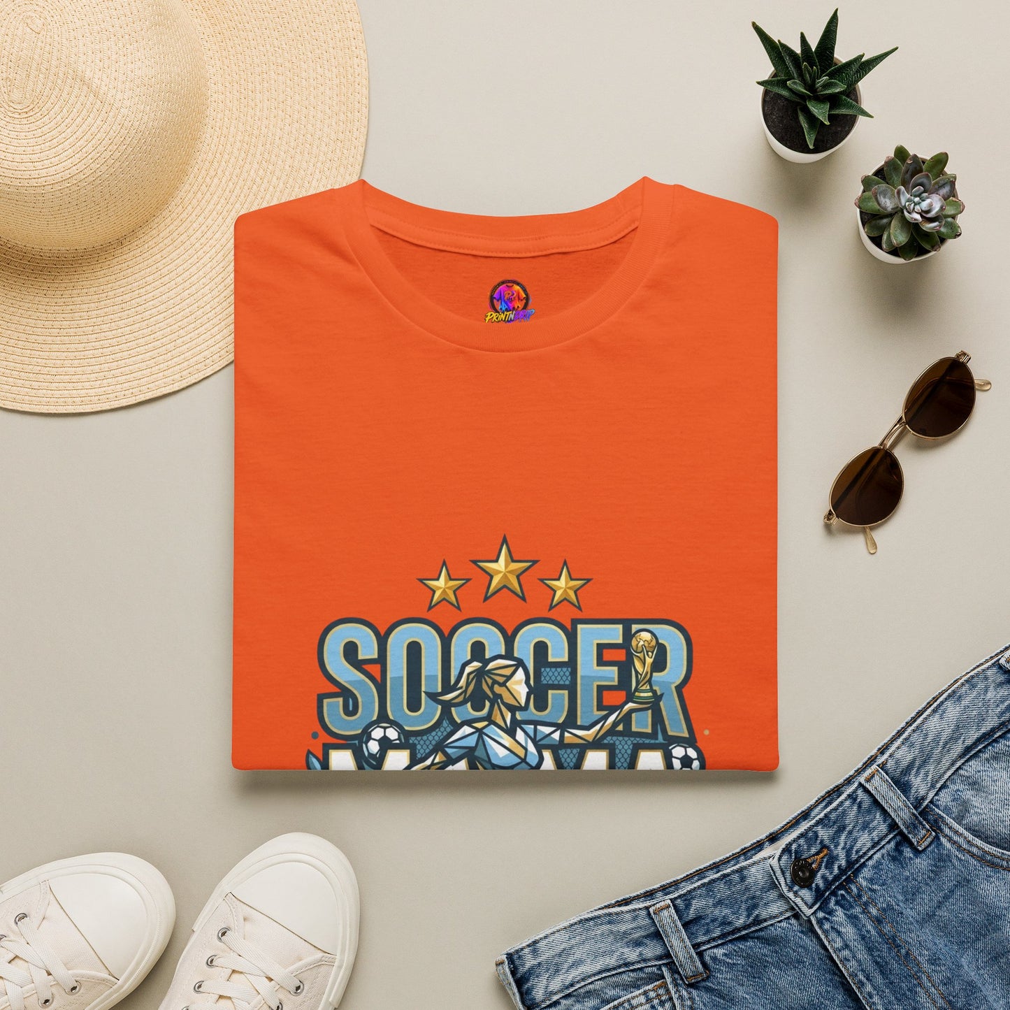Soccer Mama 2026 T-Shirt — Women's Supporter Mom Tee