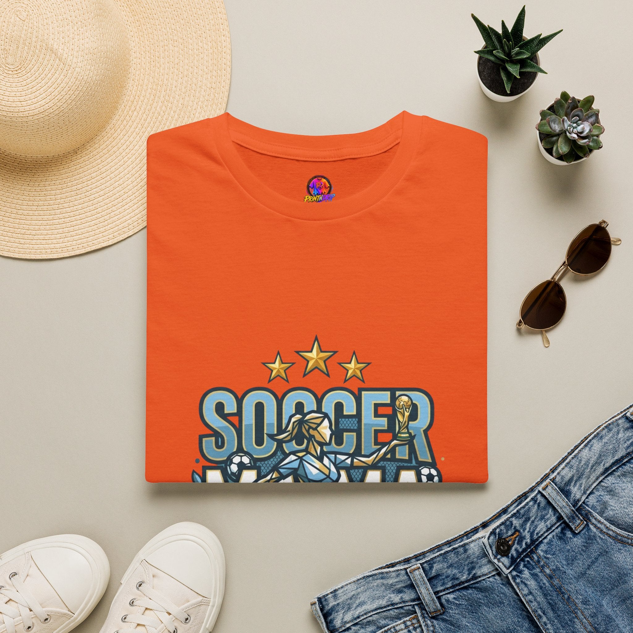 Soccer Mama 2026 T-Shirt — Women's Supporter Mom Tee