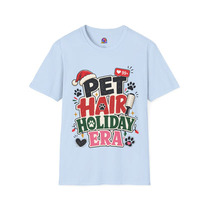Pet Hair Holiday Tee — Funny Christmas Shirt for Pet Lovers