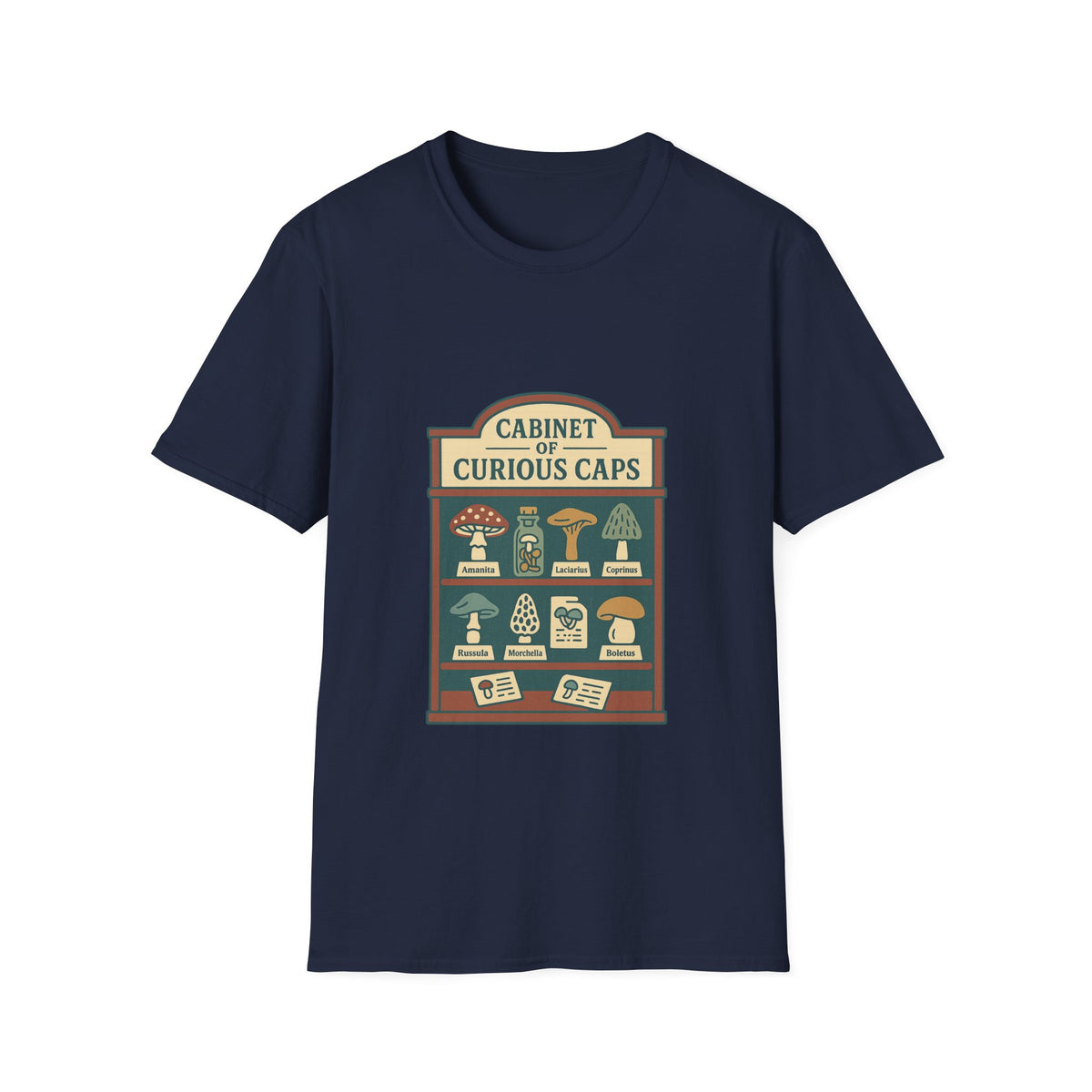 T-Shirt — Cabinet of Curious Caps Vintage Apothecary Graphic Tee - Trending Now - October 2026