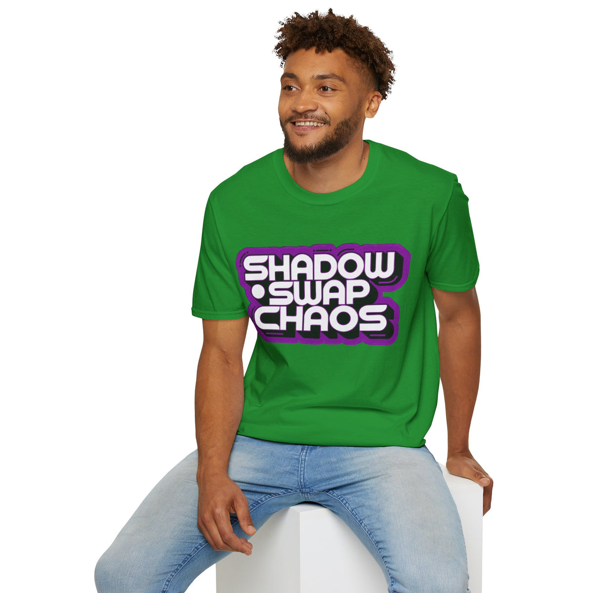 Shadow Swap Chaos T-Shirt — Retro Purple Gaming Graphic Tee - Trending Now - August 2026