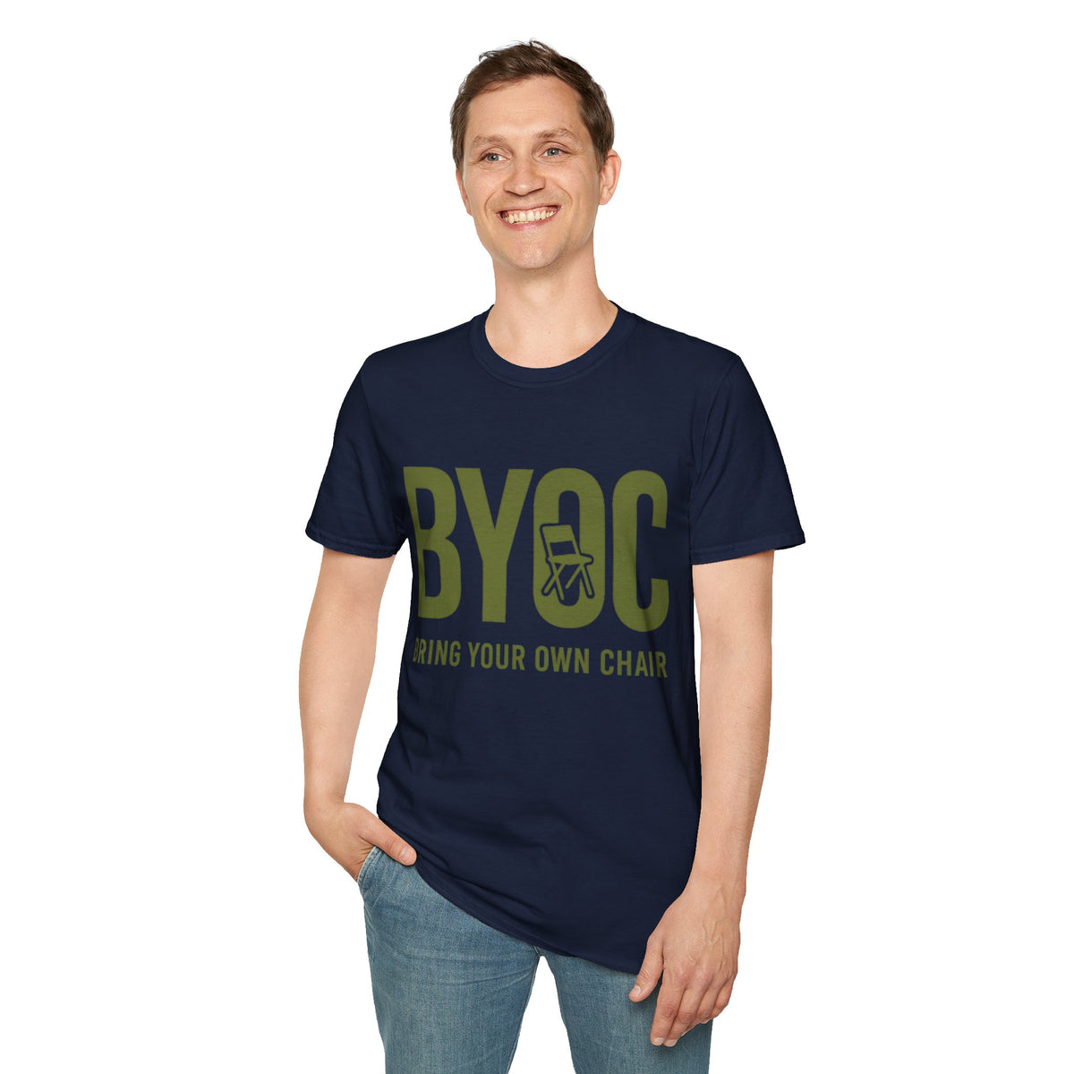 BYOC T-Shirt — Bold Minimalist Text Tee (Bring Your Own Coffee) - Trending Now - August 2026