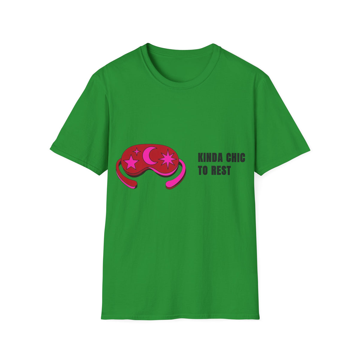 T-Shirt — "Kinda Gotta Rest" Pink Moon Graphic Tee - Trending Now - September 2026