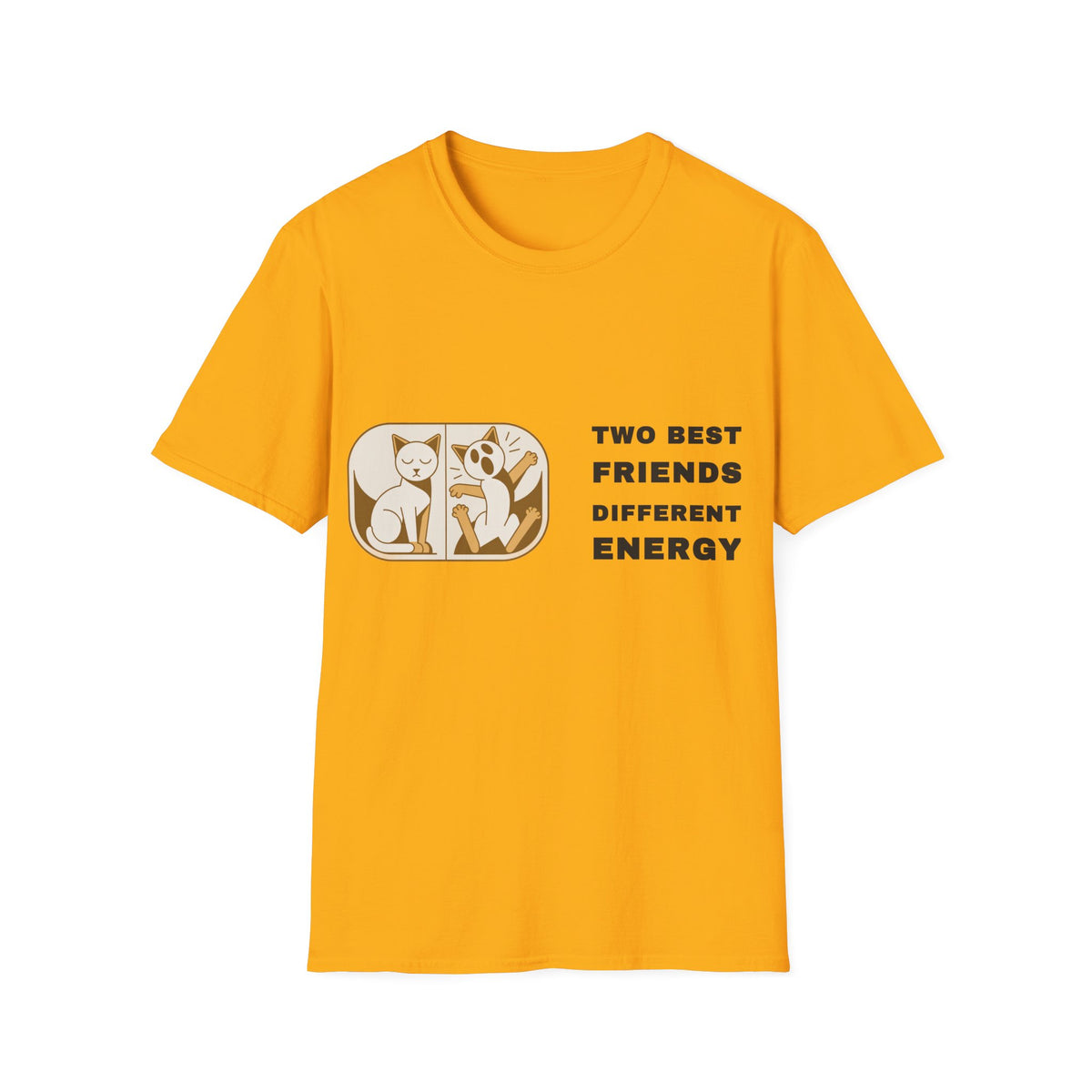 Cat and Dog T-Shirt — "Two Best Friends, Different Energy" Cute Pet Graphic Tee - Trending Now - September 2026