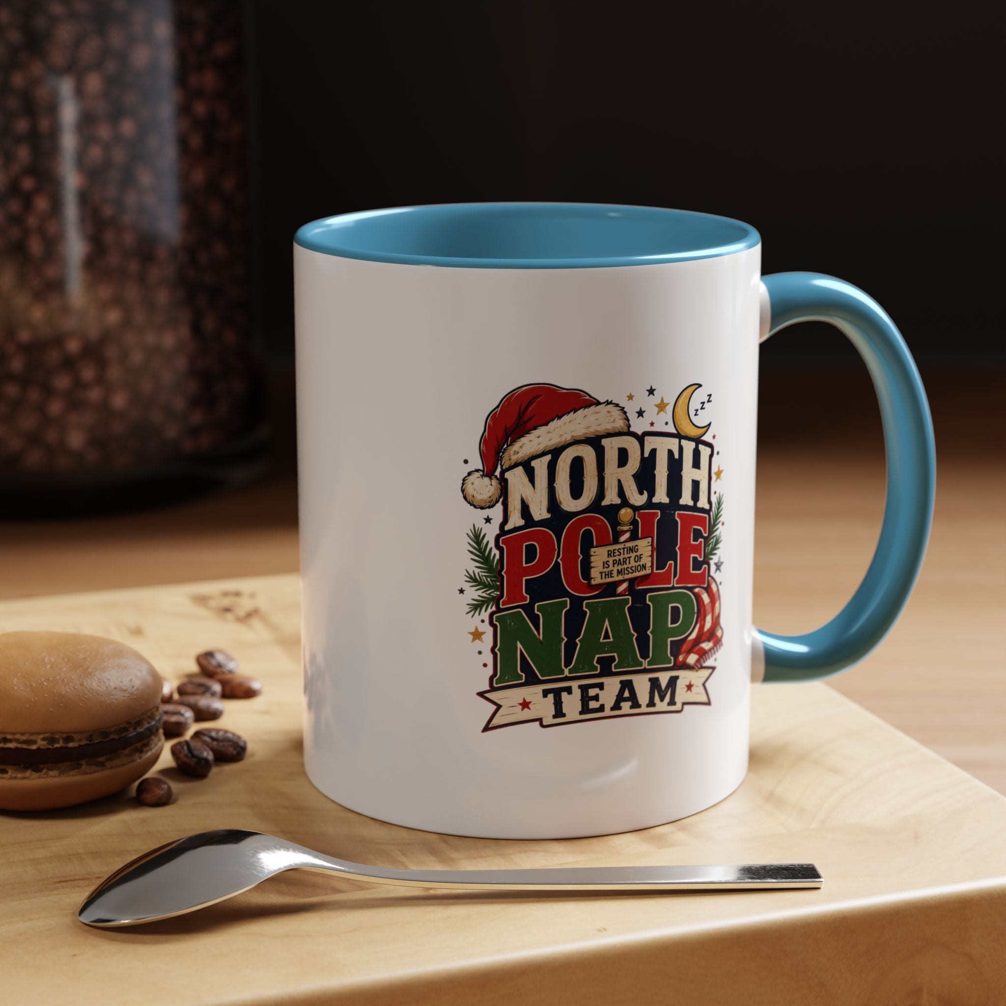 Accent Coffee Mug North Pole Nap