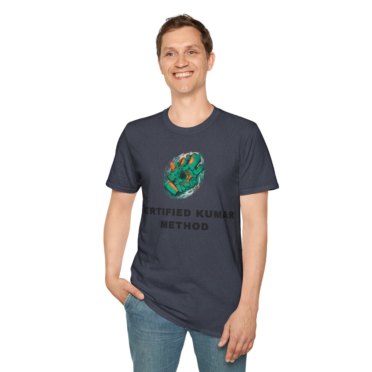Certified Kumar Method T-Shirt — Minimal Abstract Art Tee - Trending Now - September 2026