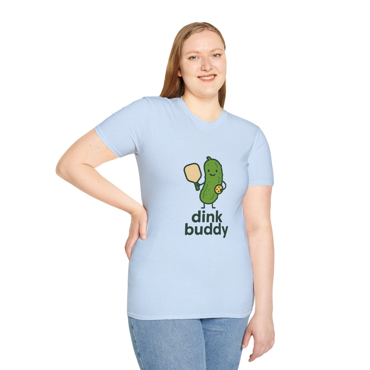 Pickle With Phone T‑Shirt — Cute Kawaii Pickle Texting Graphic Tee - Trending Now - August 2026
