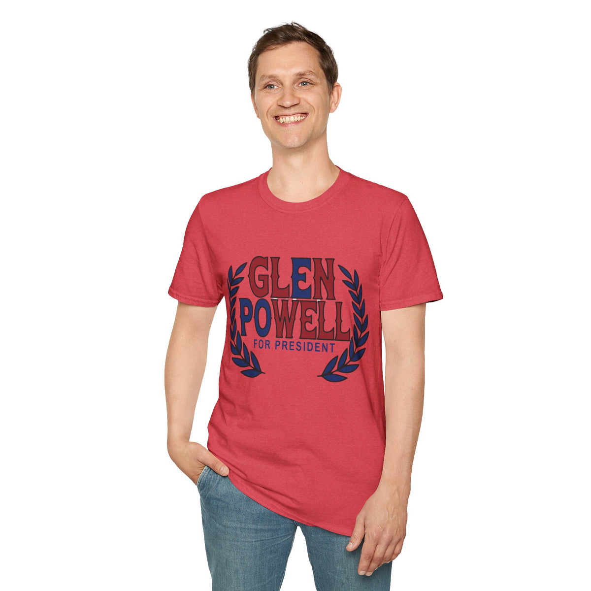 Glen Powell For President Campaign T-Shirt - Trending Now - August 2026