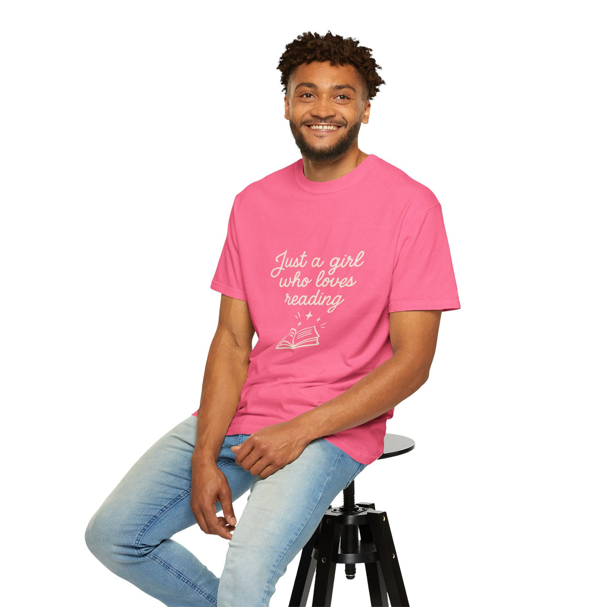 Reading Lover T‑Shirt — "Just a Girl Who Loves Reading" Graphic Tee - Trending Now - October 2026