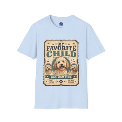 Favorite Child T-Shirt — "My Favorite Child" Dog Mom Club Vintage Tee