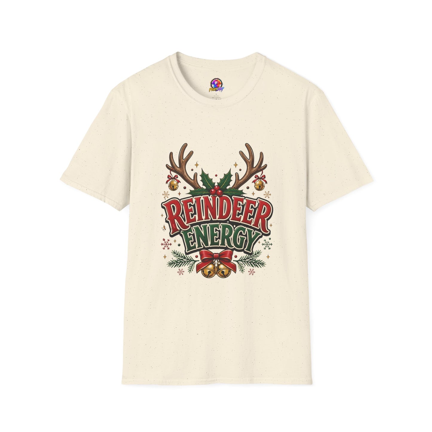 Reindeer Energy Christmas T-Shirt