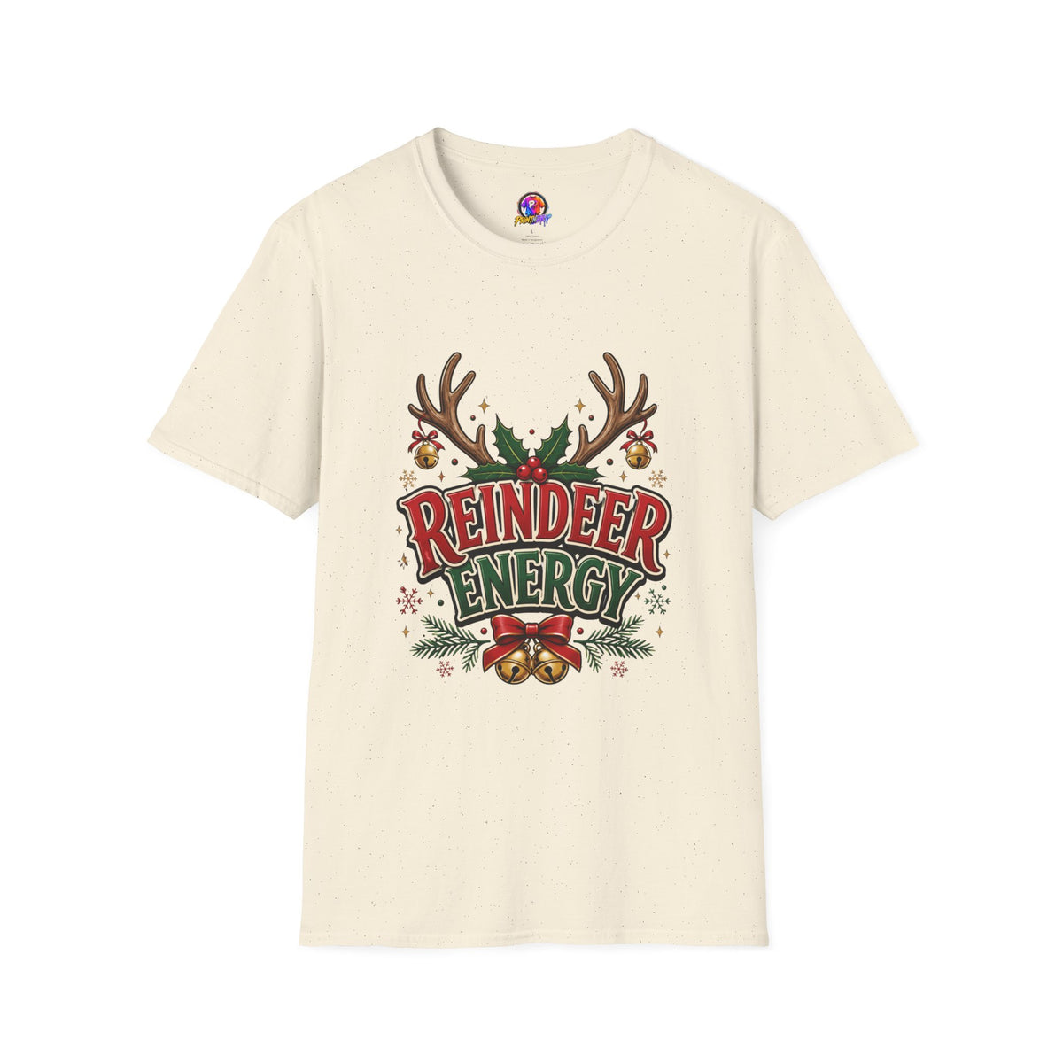 Reindeer Energy Christmas T-Shirt