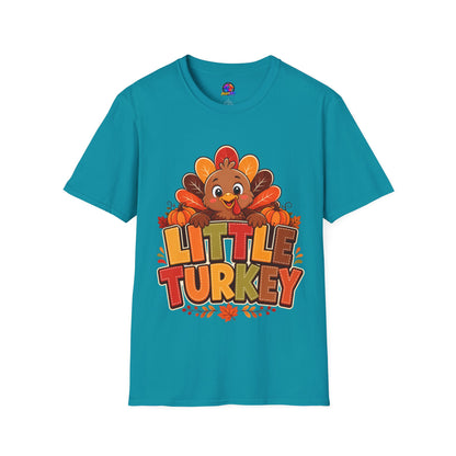 Little Turkey T‑Shirt – Cute Thanksgiving Kids & Family Tee