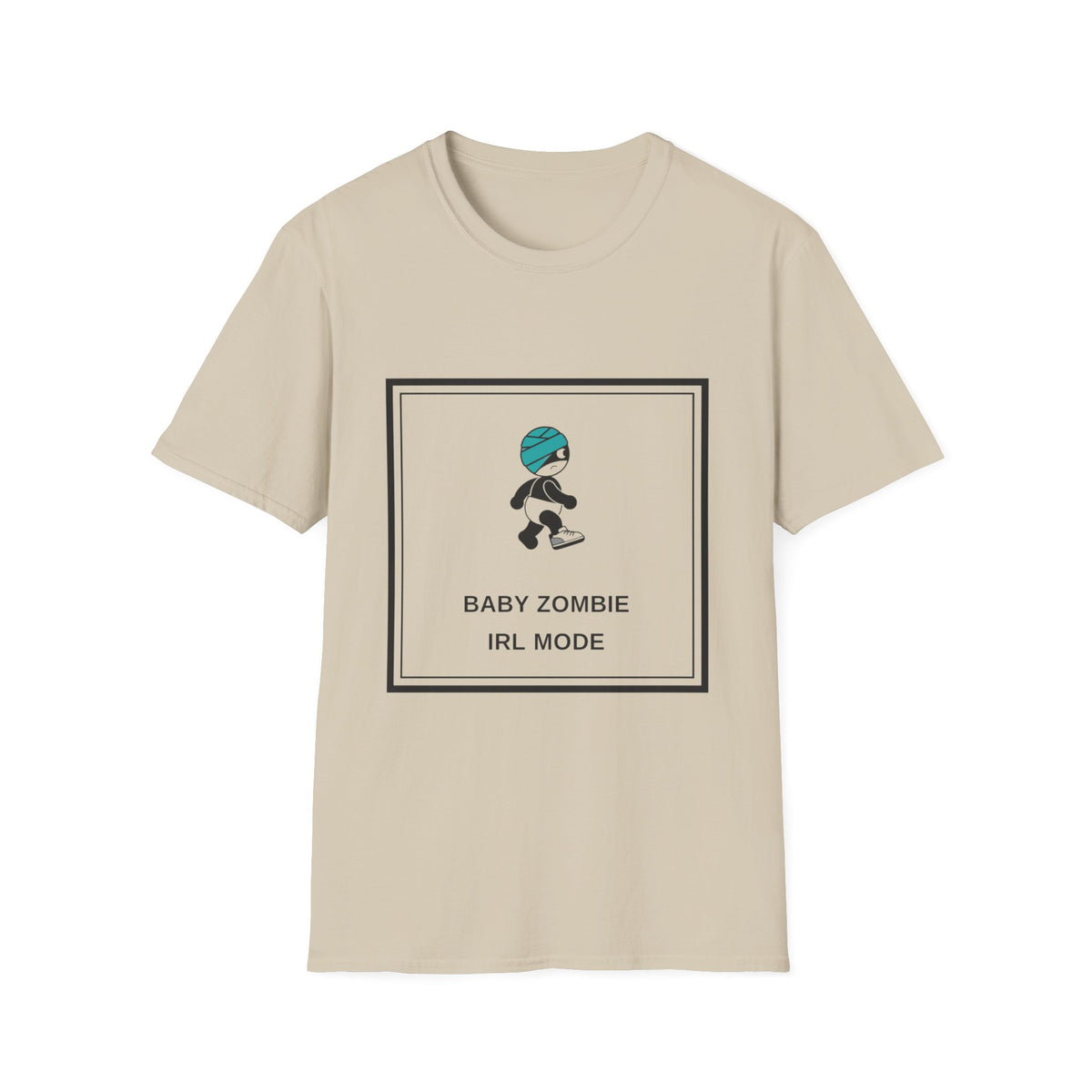 Baby Zombie T-Shirt — 'Baby Zombie IRL Mode' Cute Cartoon Graphic Tee - Trending Now - August 2026