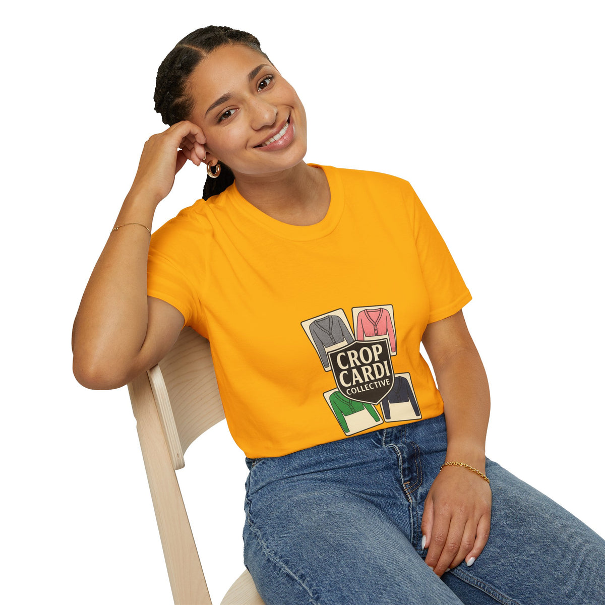 Crop Card Collective T-Shirt — Retro Card Game Logo Tee - Trending Now - October 2026