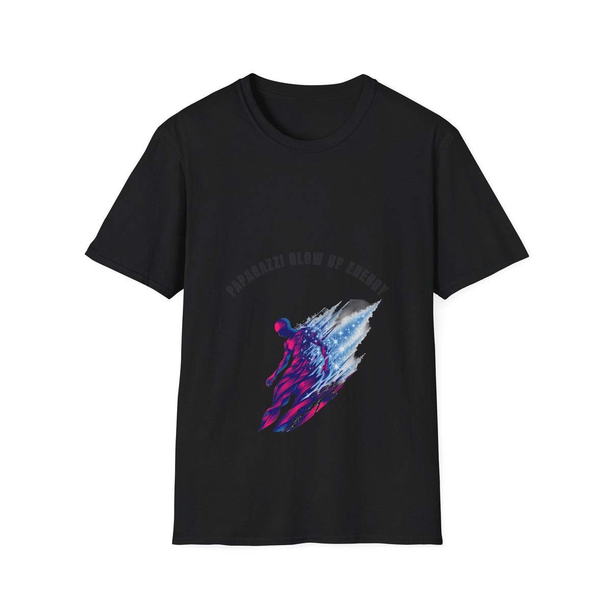 Paparazzi Glow Up Energy Running Athlete Arched Typography White Graphic Tee - Trending Now - September 2026