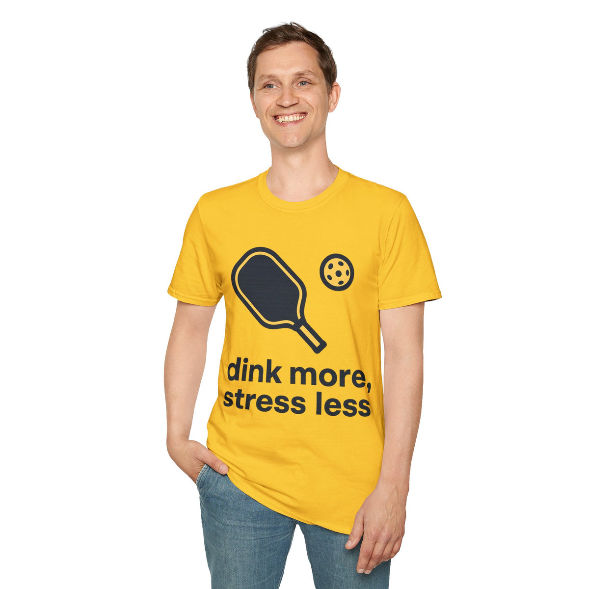 Pickleball Paddle & Ball T‑Shirt — Minimalist Pickleball Player Tee - Trending Now - September 2026
