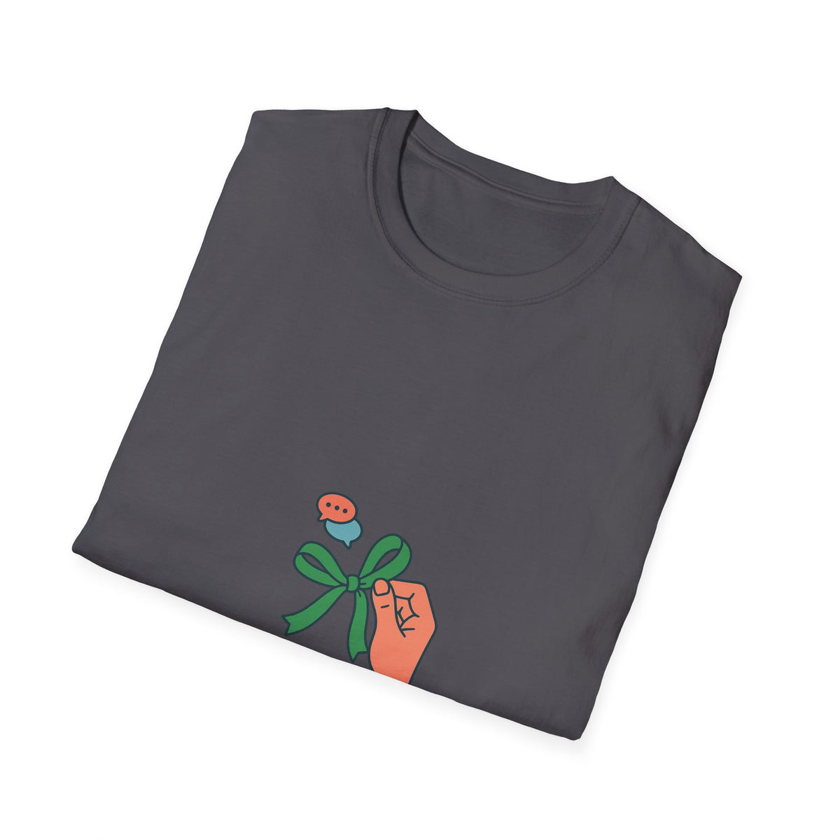 Mental Health Awareness T-Shirt — "Tie a Green Ribbon, Start a Talk" - Trending Now - October 2026