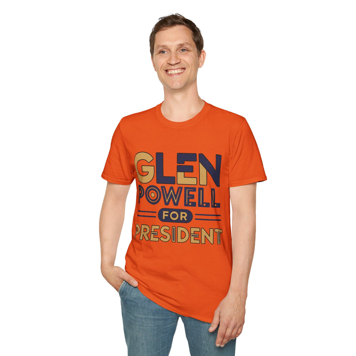 Glen Powell for President T‑Shirt - Trending Now - August 2026