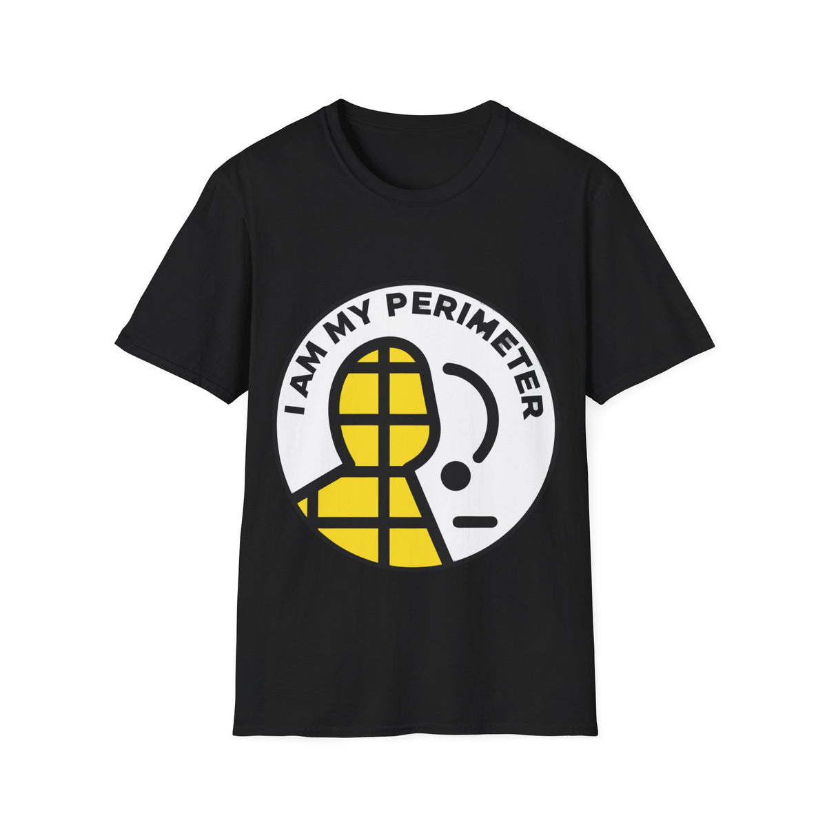 "I Am My Perimeter" Circular Graphic Tee - Trending Now - September 2026
