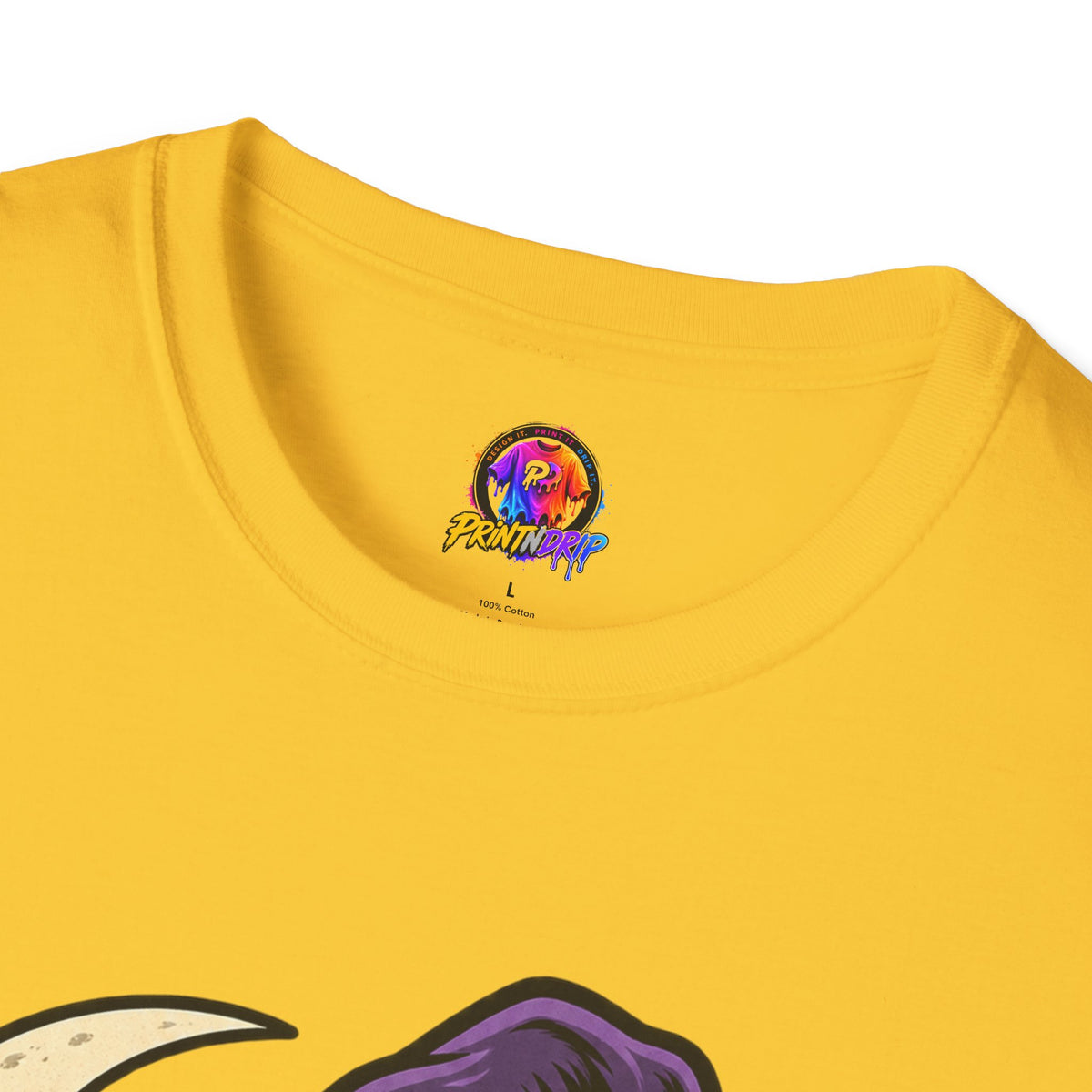Midnight Mischief Halloween T-Shirt — Witch Hat & Bats Graphic