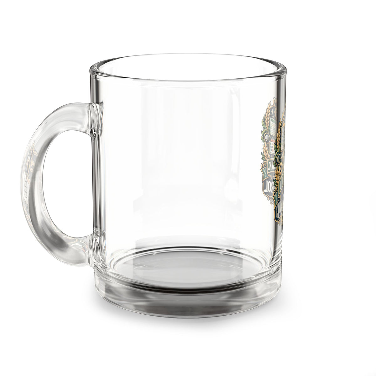 Virgo Glass Mug – “I Don’t Overthink, I Run Quality Control” 10oz Zodiac Coffee Cup