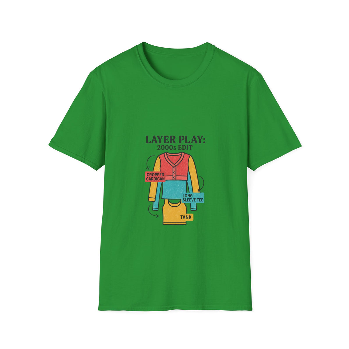 Layer Play: 2000s Edit T-Shirt - Trending Now - October 2026