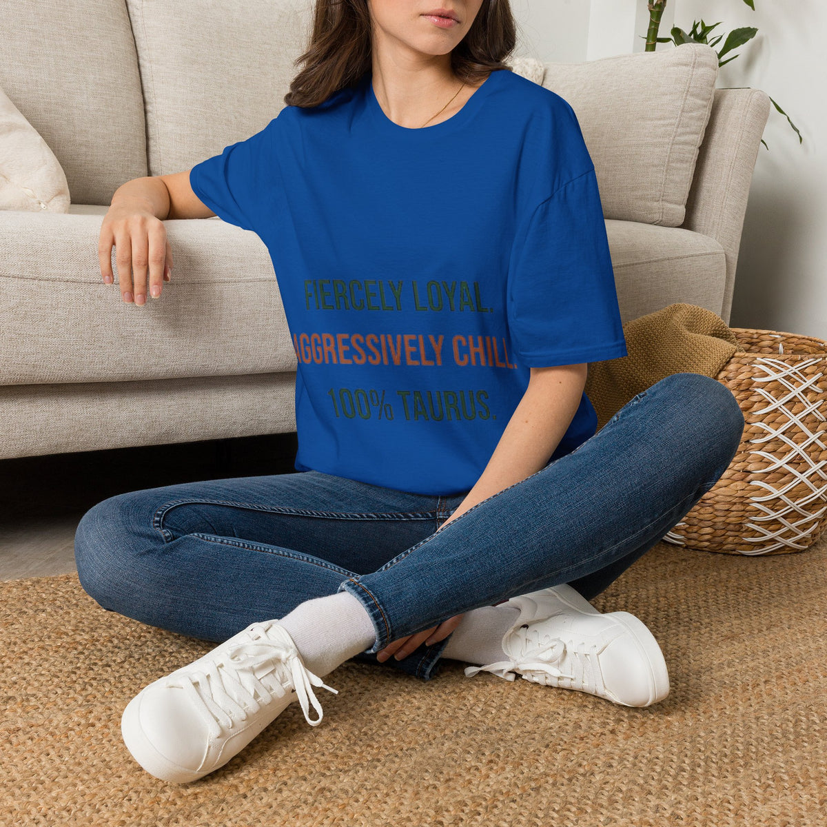 Fiercely Loyal Tee — Zodiac Taurus Graphic T-Shirt