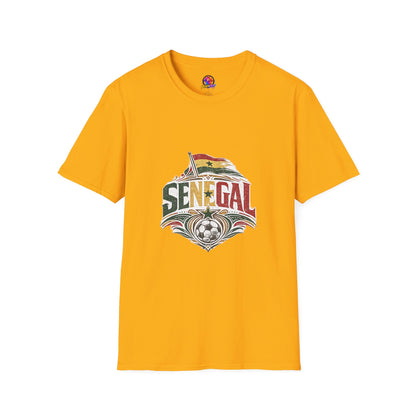 Senegal Flag Graphic T-Shirt — Vintage Senegal Pride Tee