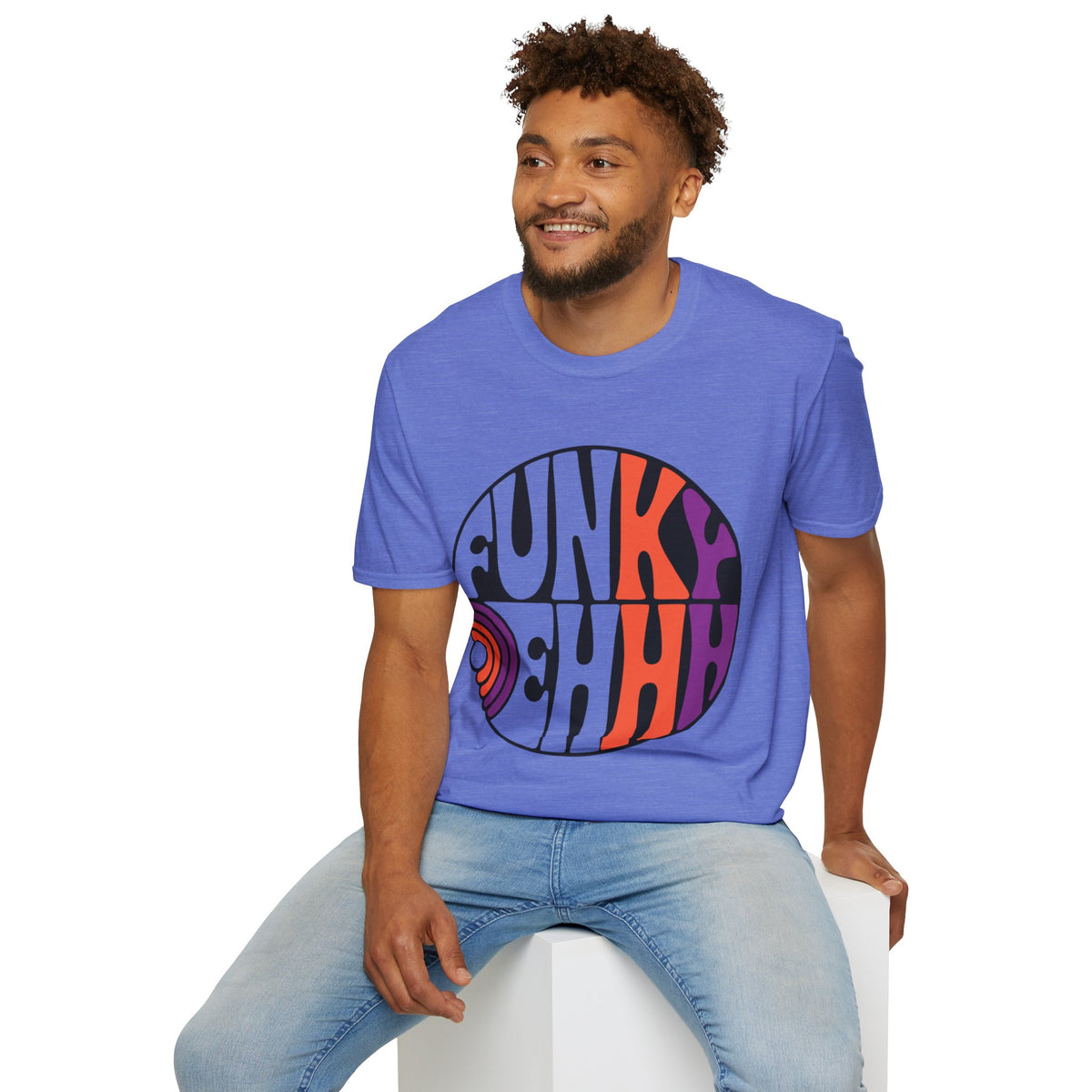 Funk Vibes Graphic T-Shirt — Retro 70s Circle Design - Trending Now - August 2026