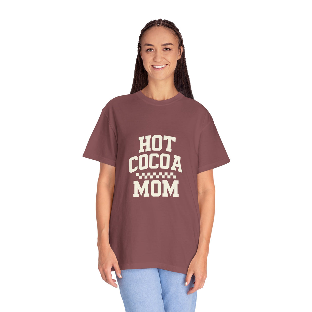 Hot Cocoa Mom T-Shirt — Cozy Holiday Mom Gift - Trending Now - October 2026