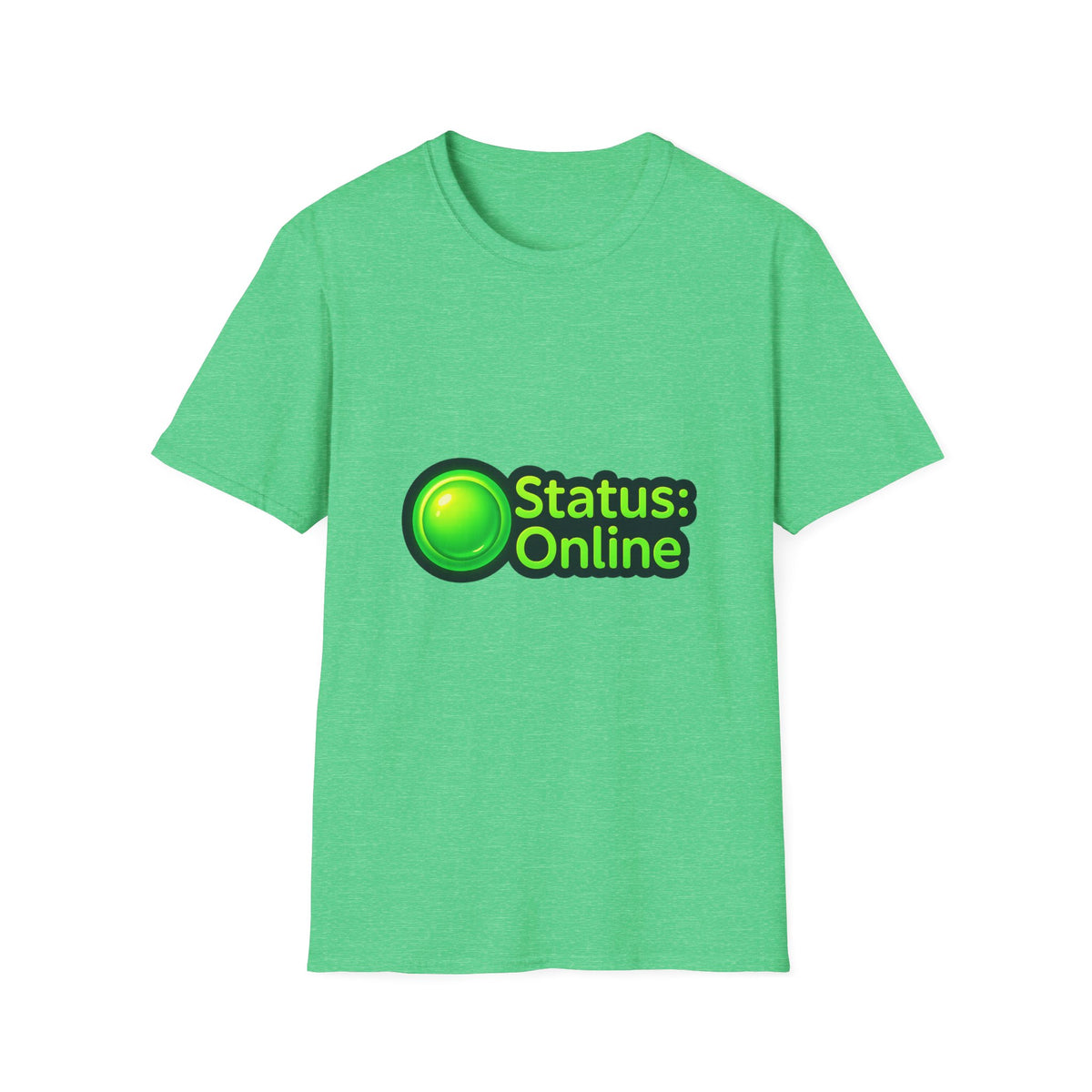 Status Online T-Shirt — Green Online Status Icon Tee - Trending Now - October 2026