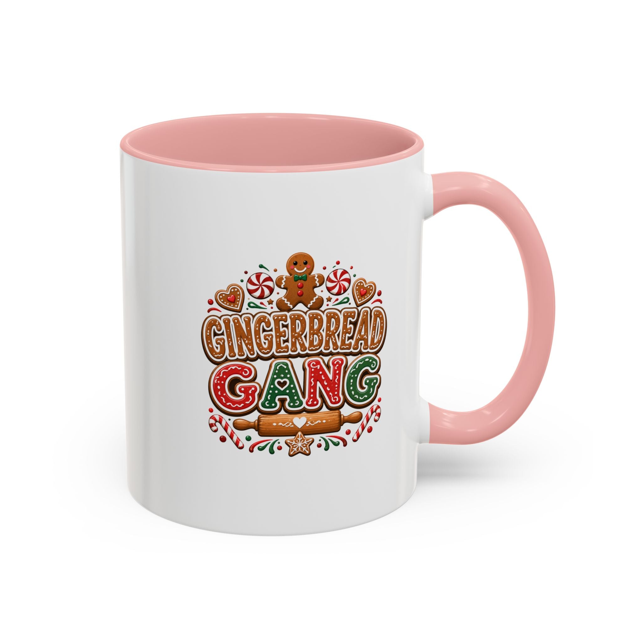 Gingerbread Gang Coffee Mug – Holiday Baking Christmas Cocoa Mug