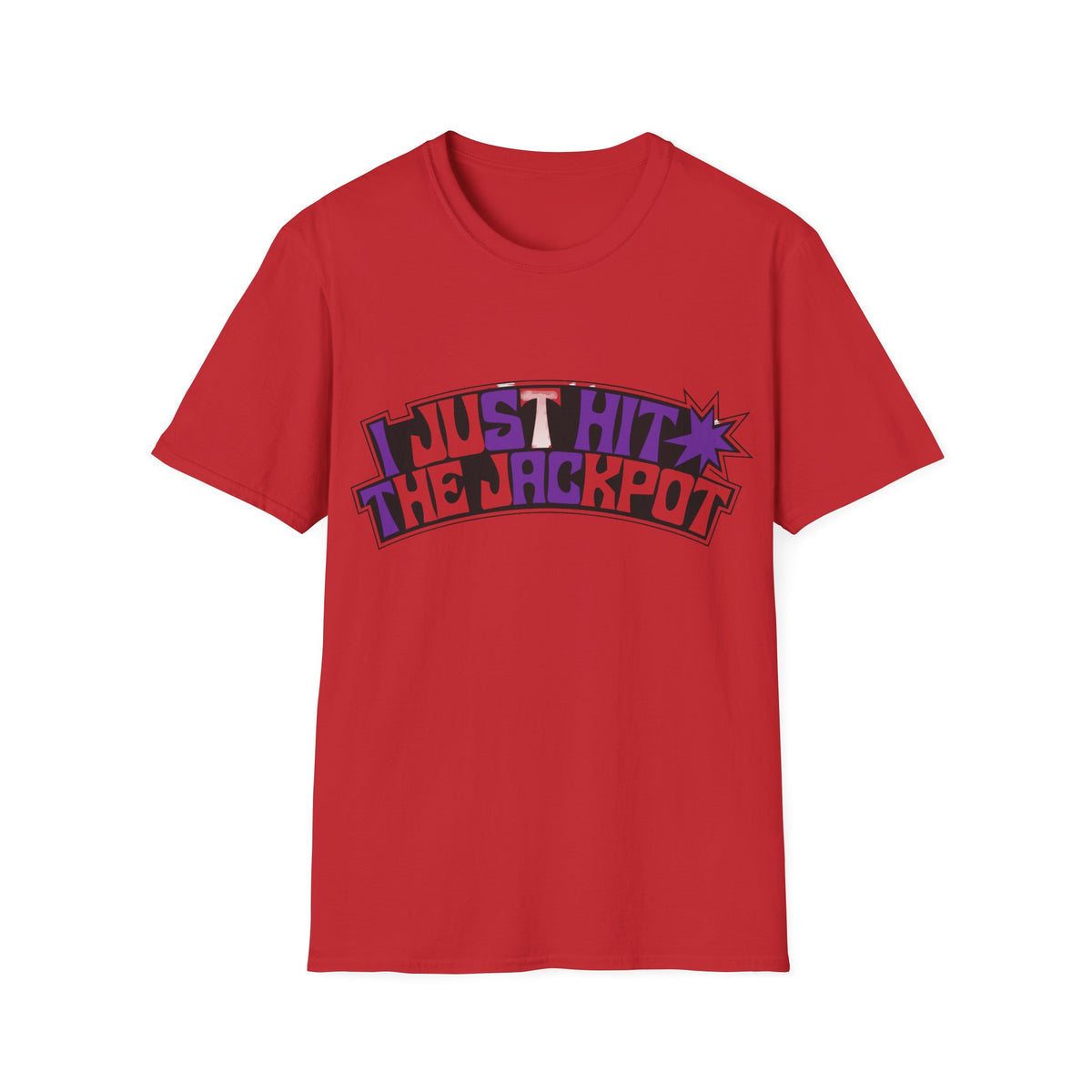 Just Hit the Jackpot T-Shirt — Retro Casino Graphic Tee - Trending Now - August 2026