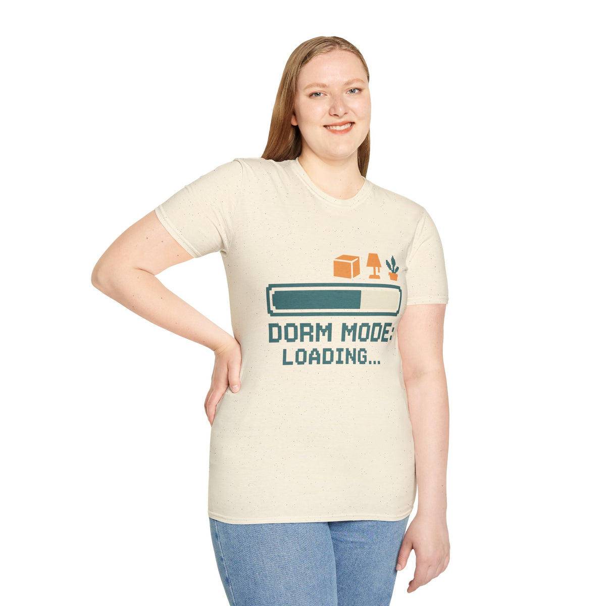 Dorm Mode Loading T‑Shirt — Funny Moving/College Moving Tee - Trending Now - August 2026