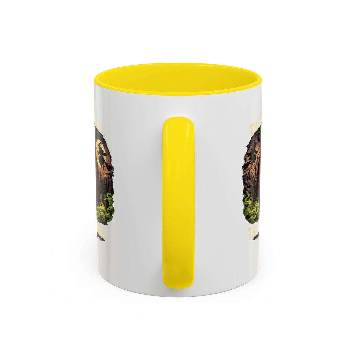 Halloween  The Moon Is Full Accent Coffee Mug