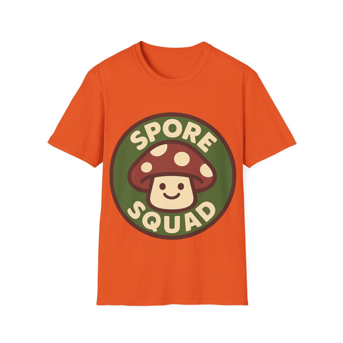 Spore Squad T-Shirt — Cute Mushroom Graphic Tee for Gamers & Fungi Fans - Trending Now - September 2026