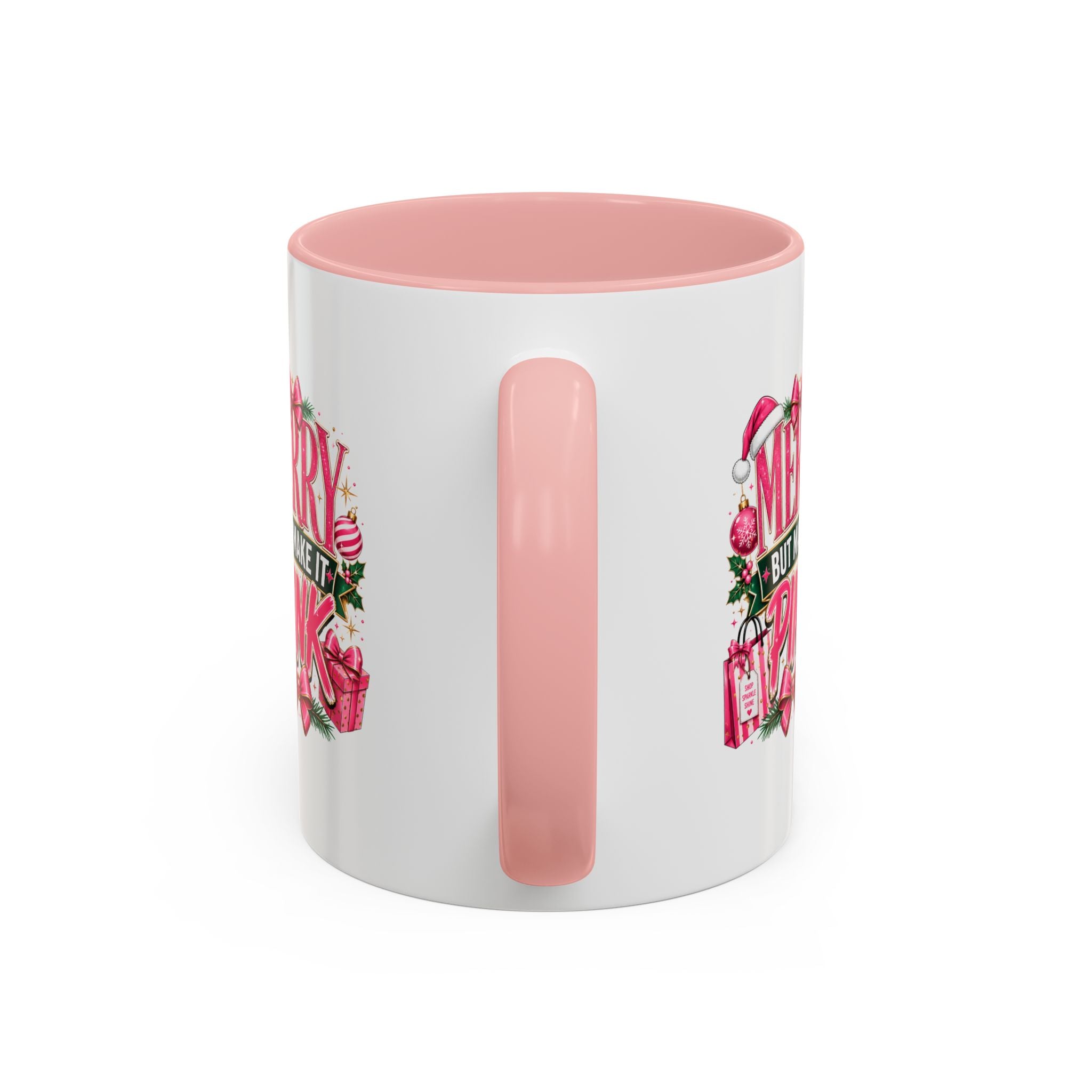 Accent Coffee Mug Merry Pink