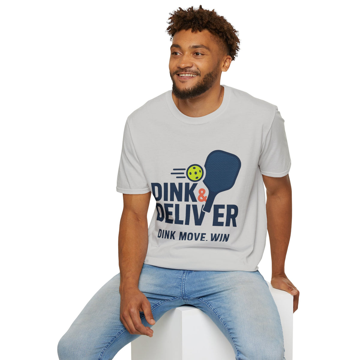 Pickleball Player T‑Shirt — 'Dink. Drive. Deliver.' Graphic Tee for Pickleball Fans - Trending Now - August 2026