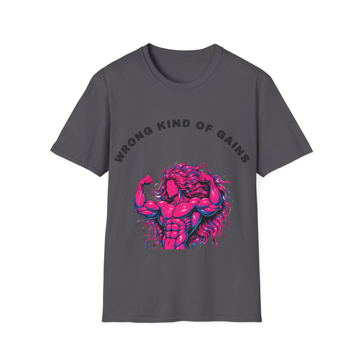 T-Shirt — "Wrong Kind of Gains" Muscle Monster Graphic Tee - Trending Now - September 2026