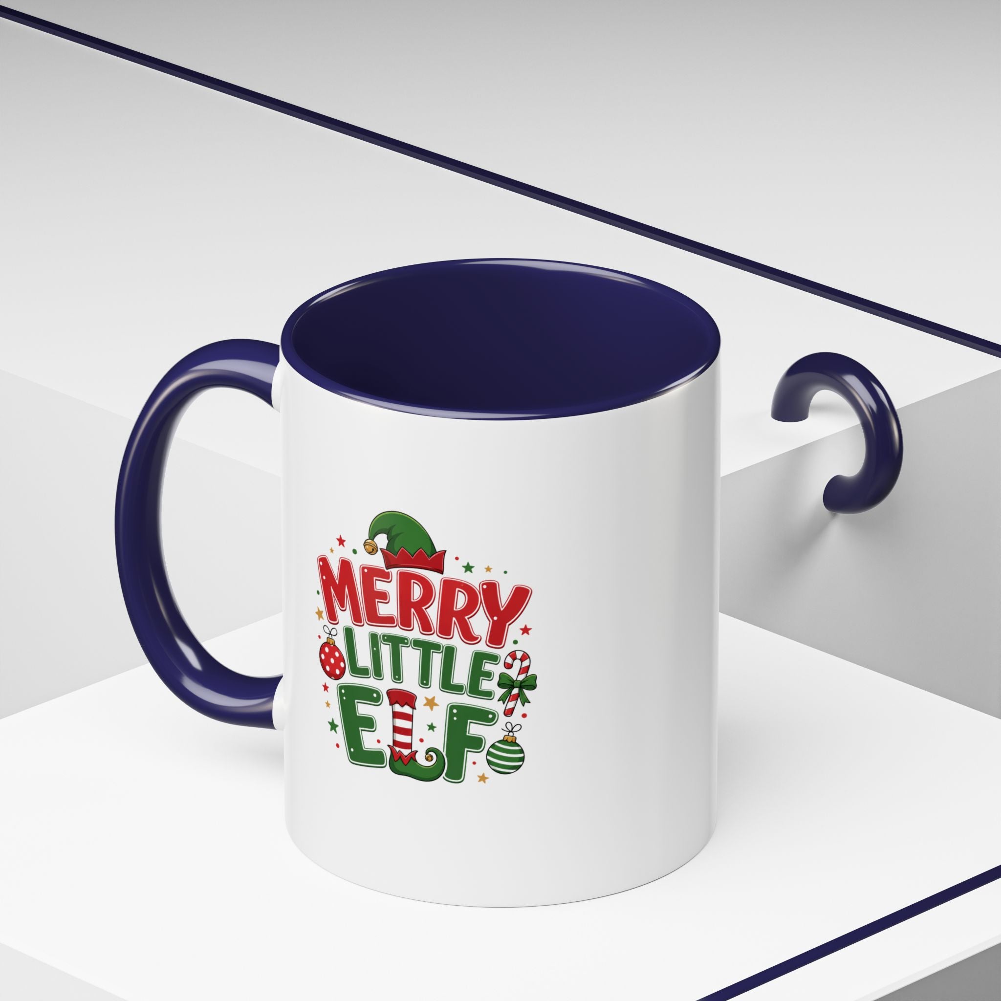 Accent Coffee Mug Merry Little Elf