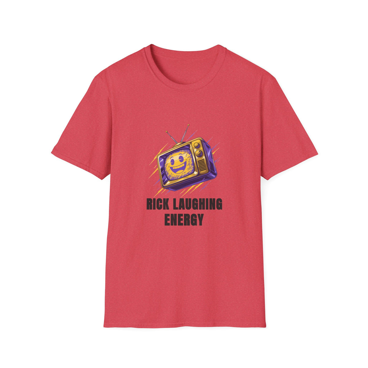 Rick Laughing Energy T-Shirt — Retro TV Graphic Tee - Trending Now - August 2026
