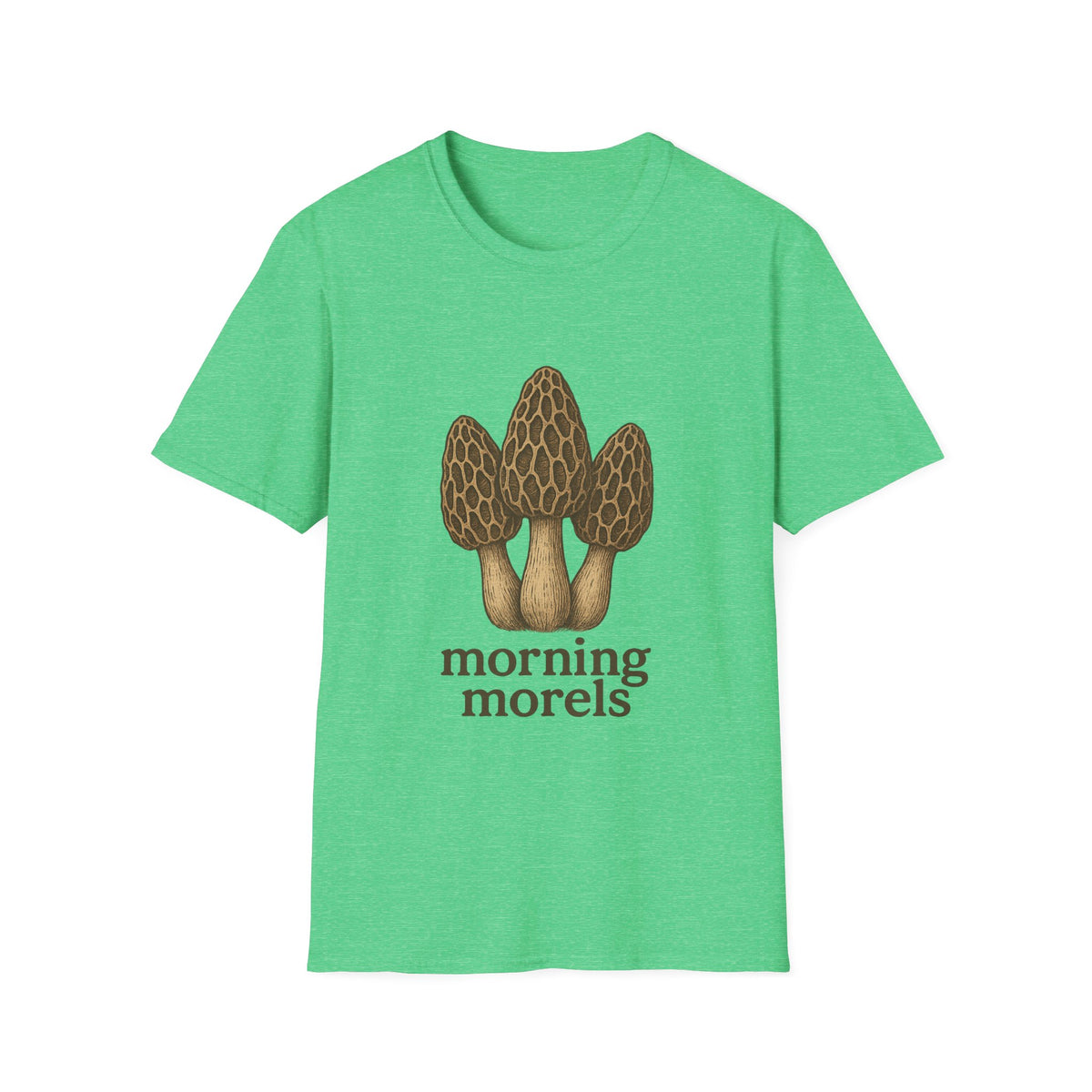 Morel Mushroom T-Shirt — Forager Graphic Tee ("Morel Hunter") - Trending Now - August 2026