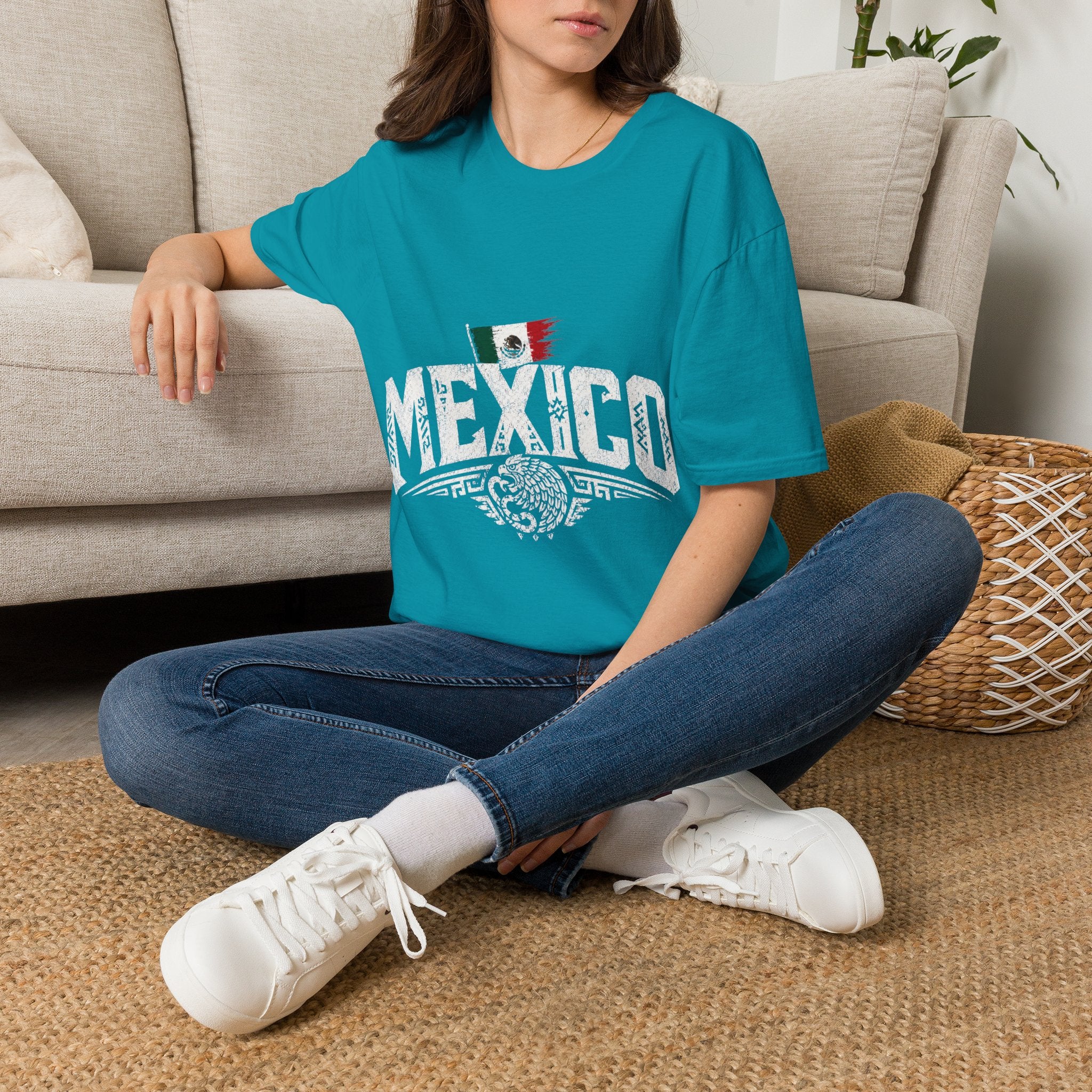 Mexico Vintage Flag T-Shirt