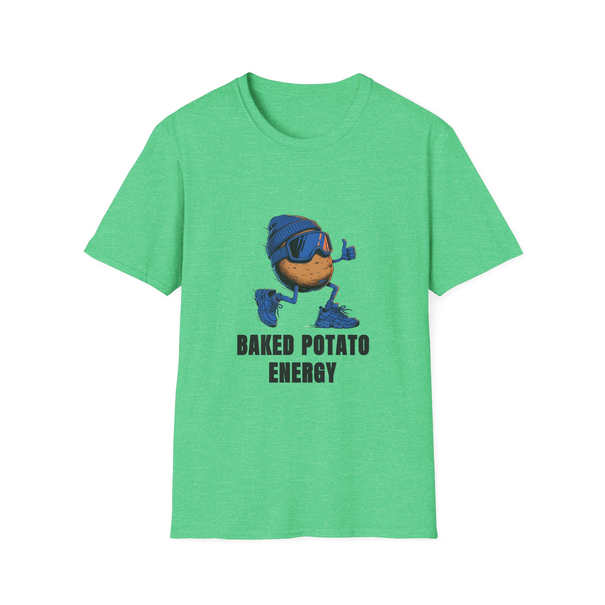 Baked Potato Energy T-Shirt — Cute Thumbs-Up Potato Graphic Tee - Trending Now - August 2026