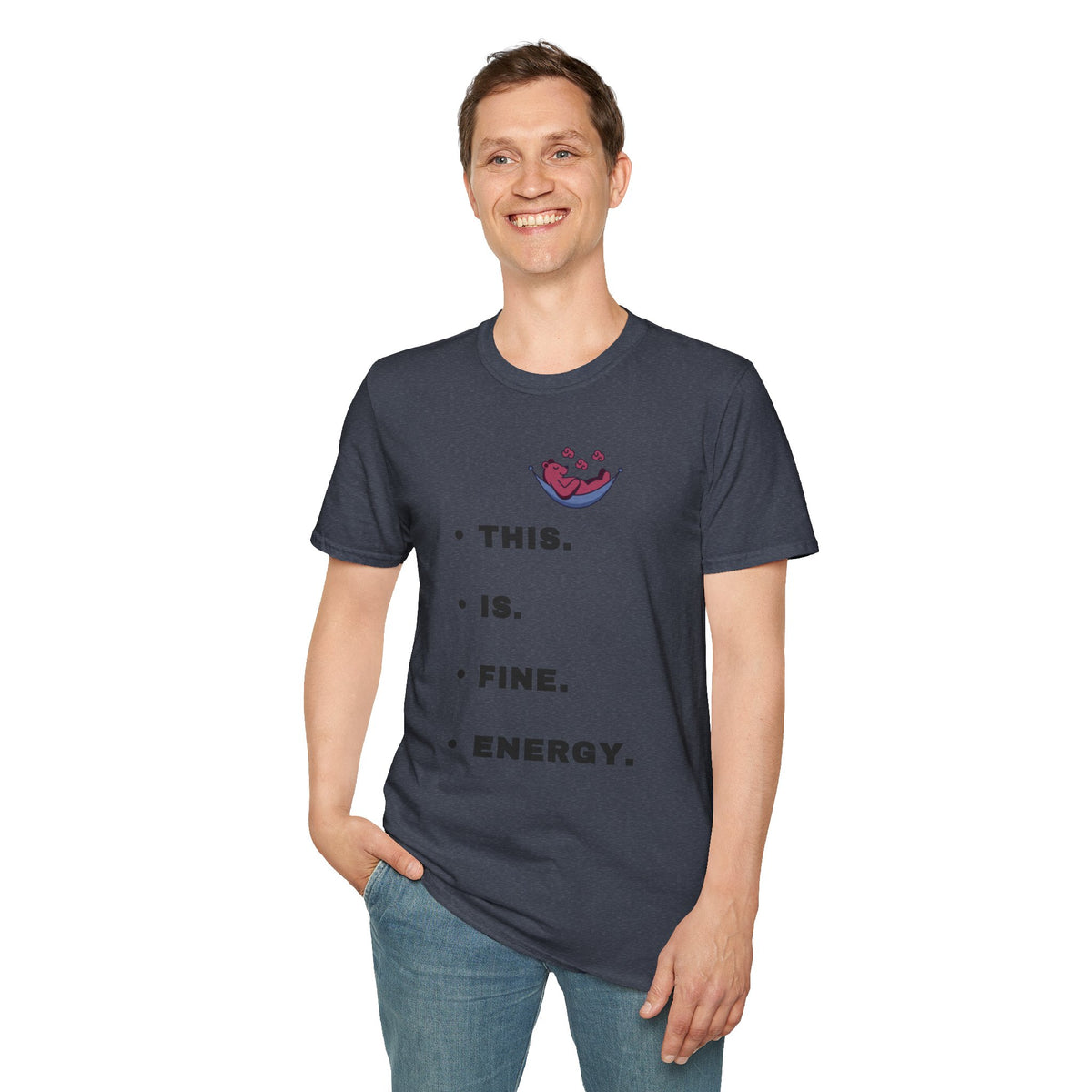 T‑Shirt — “This. Is. Fine.” Comic Dog in Burning Room Funny Graphic Tee - Trending Now - September 2026