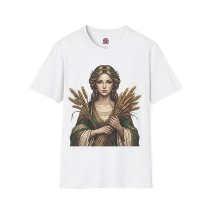 Goddess of Harvest T‑Shirt — Wheat Maiden Graphic Tee